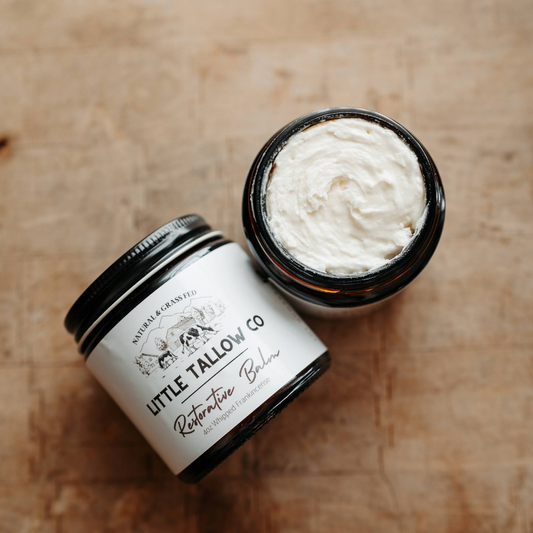 Restorative Whipped Tallow Balm - 4oz Glass Jar