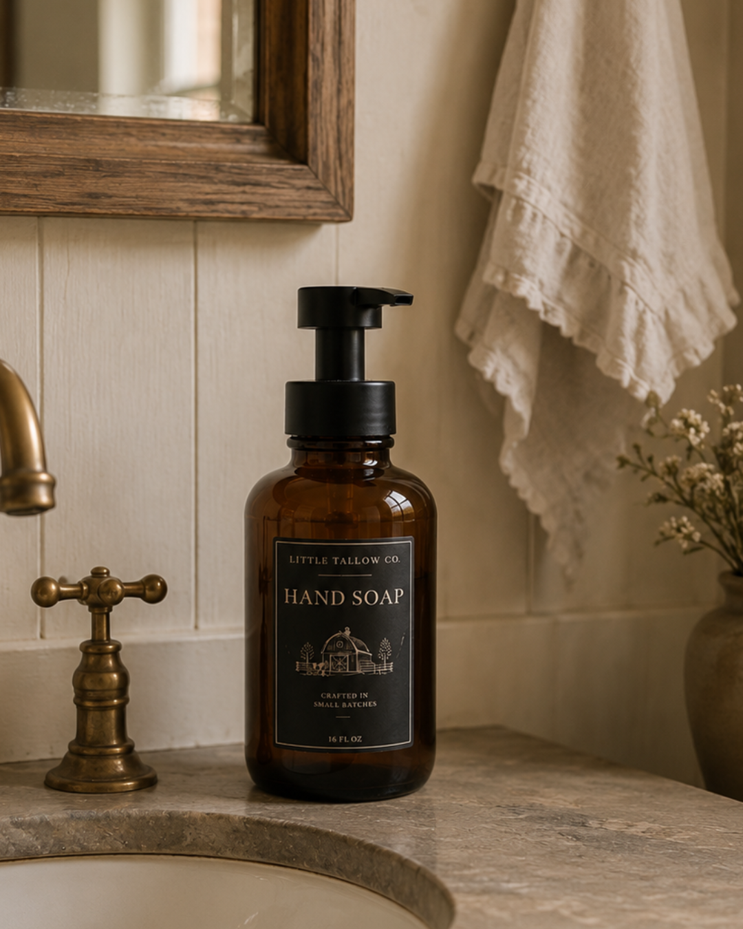 Signature Glass Foaming Soap Dispenser