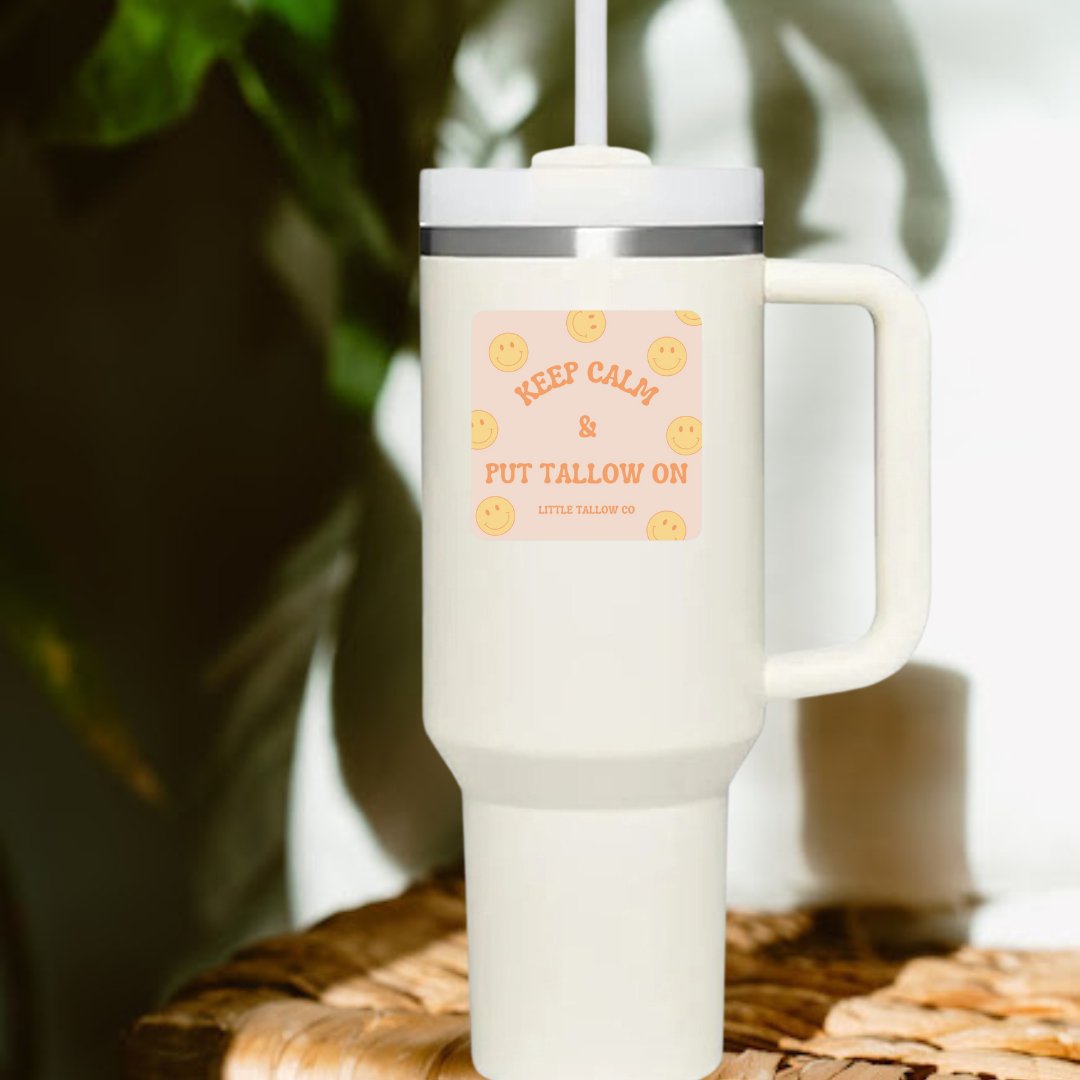 Keep Calm Tallow Sticker