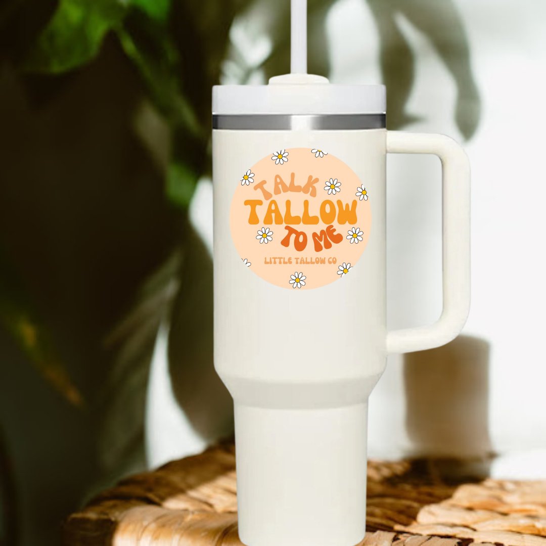 Talk Tallow To Me Sticker