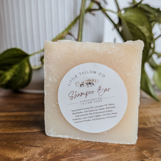 Tallow Shampoo Bar