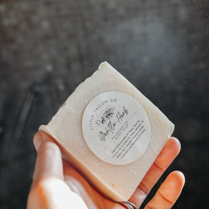 Gentle Herb Tallow Bar Soap