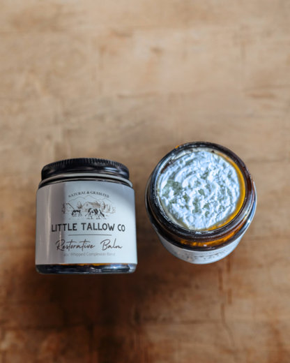 Restorative Whipped Tallow Balm - 4oz Glass Jar